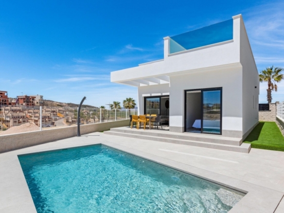 Promoción de villas obra nueva en Golf La Finca Algorfa