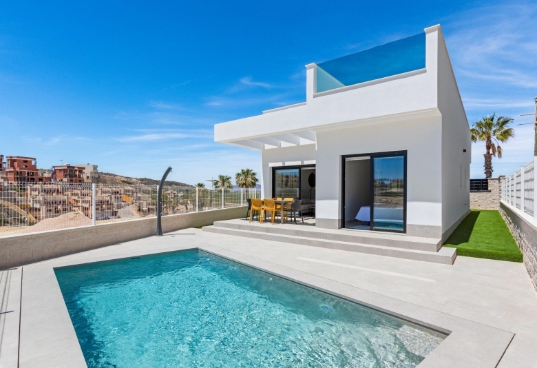 Promoción de villas obra nueva en Golf La Finca Algorfa