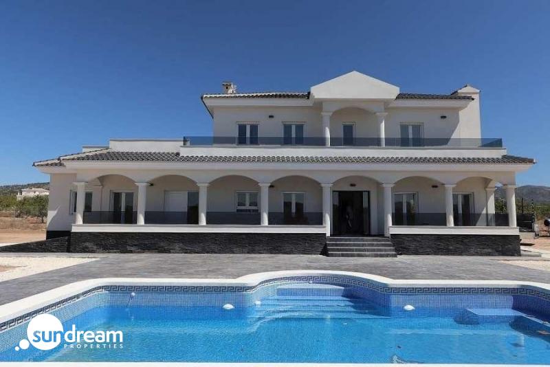 g_38935-15-1 Villa obra nueva en venta con mucho terreno en Pinoso