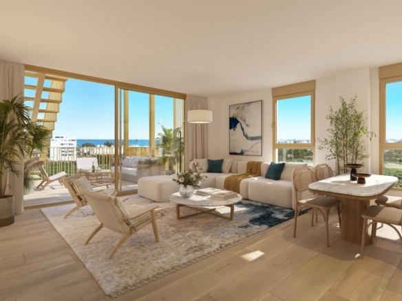 Ático en venta obra nueva con piscina y garaje El Vergel