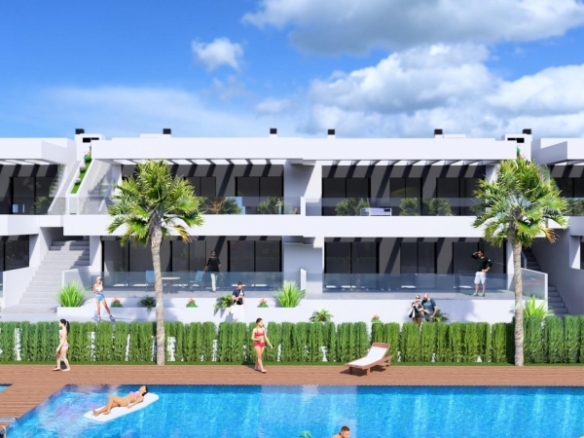 Planta baja en venta con garaje en Golf Resort Algorfa