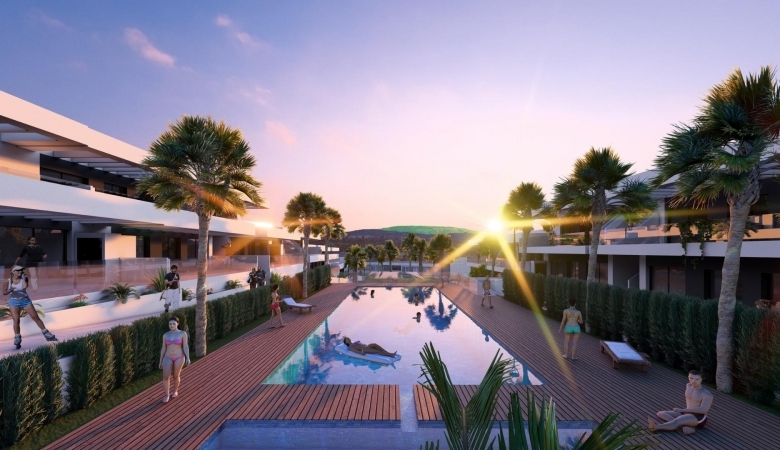 Planta baja en venta con garaje en Golf Resort Algorfa