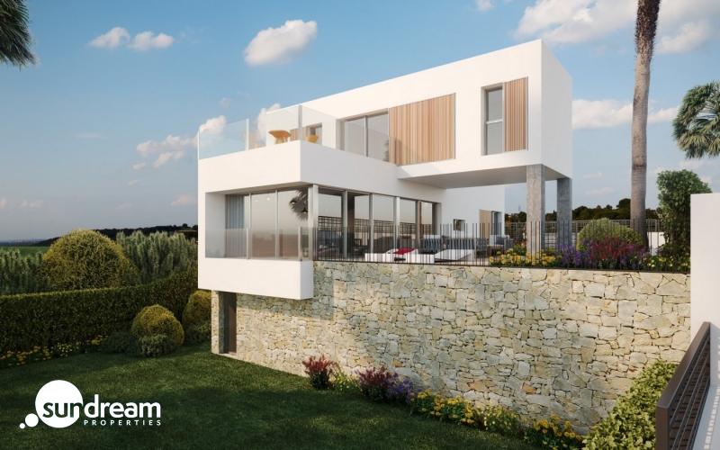 g_39487-3-1 Villas Modernas con sótano y vistas al golf