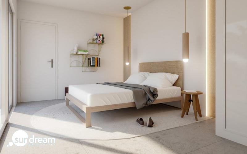 Villas Modernas con sótano y vistas al golf