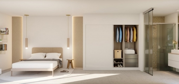 Villas Modernas con sótano y vistas al golf