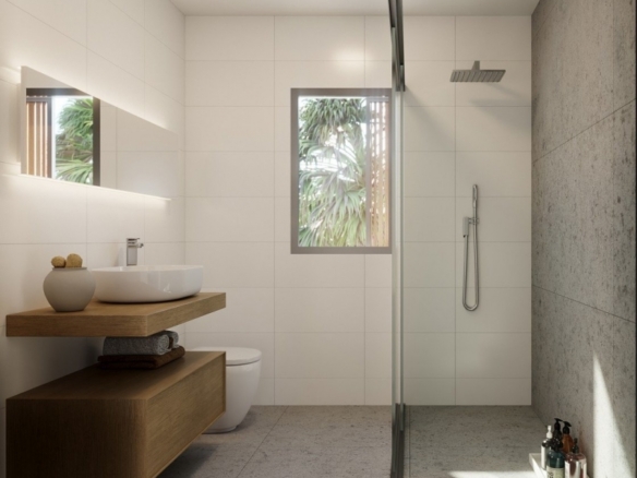 Villas Modernas con sótano y vistas al golf
