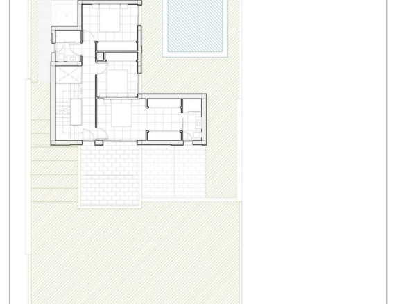Villas Modernas con sótano y vistas al golf
