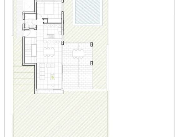 Villas Modernas con sótano y vistas al golf