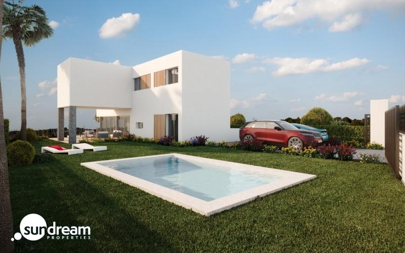 g_39487-3-4 Villas Modernas con sótano y vistas al golf