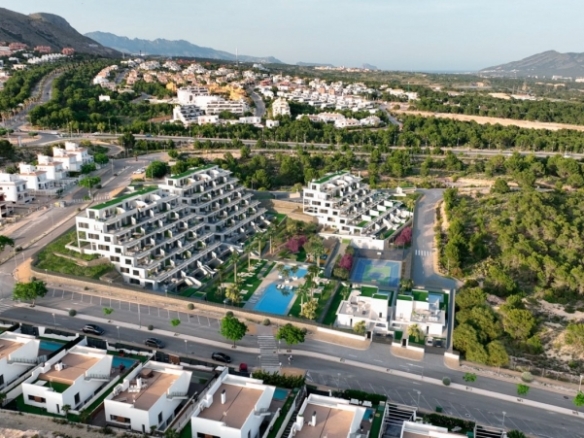 AMPLIOS APARTAMENTOS CON INCREÍBLES VISTAS EN FINESTRAT