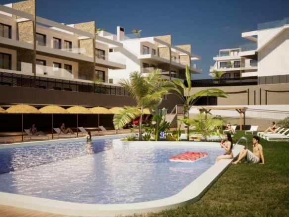 COMPLEJO RESIDENCIAL DE OBRA NUEVA CON VISTAS AL MAR EN FINESTRAT