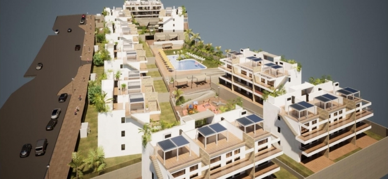 COMPLEJO RESIDENCIAL DE OBRA NUEVA CON VISTAS AL MAR EN FINESTRAT