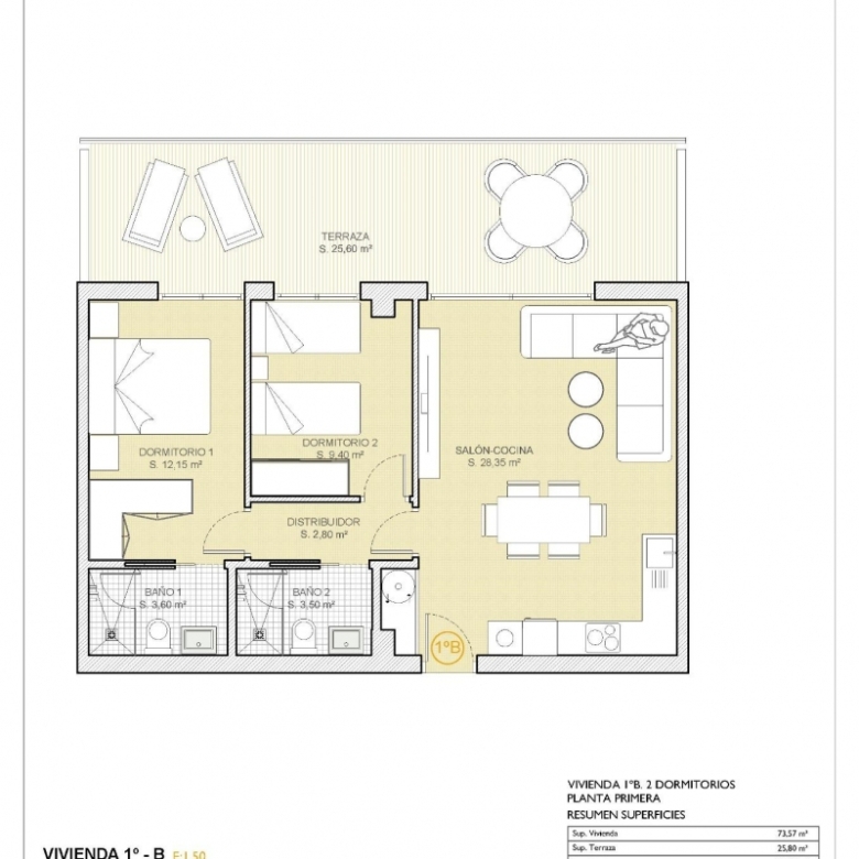 COMPLEJO RESIDENCIAL DE OBRA NUEVA CON VISTAS AL MAR EN FINESTRAT