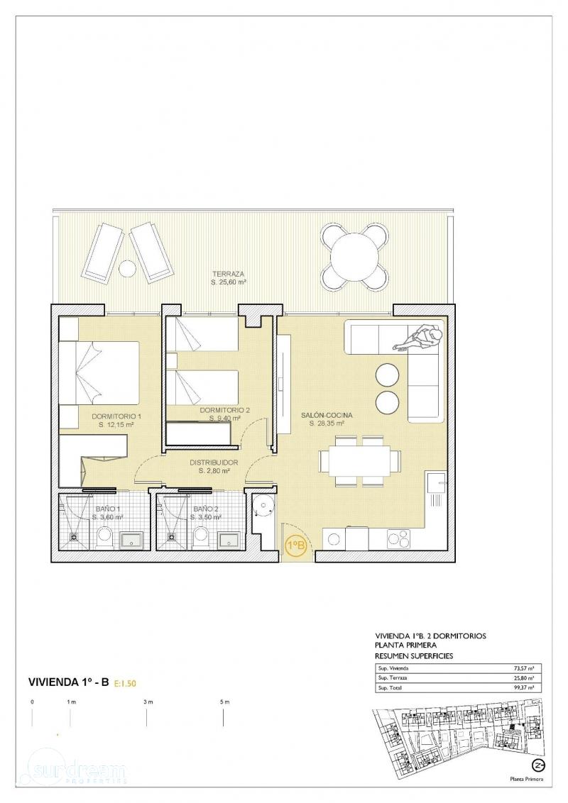 COMPLEJO RESIDENCIAL DE OBRA NUEVA CON VISTAS AL MAR EN FINESTRAT