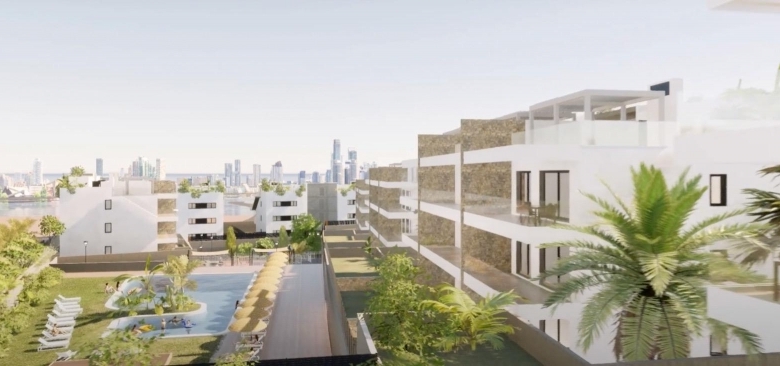 COMPLEJO RESIDENCIAL DE OBRA NUEVA CON VISTAS AL MAR EN FINESTRAT