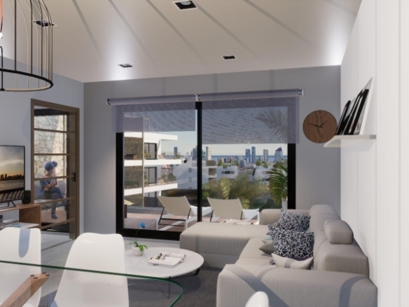 COMPLEJO RESIDENCIAL DE OBRA NUEVA CON VISTAS AL MAR EN FINESTRAT