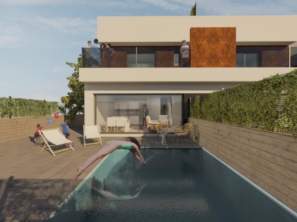 ADOSADOS DE NUEVA CONSTRUCCIÓN EN SANTIAGO DE LA RIBERA