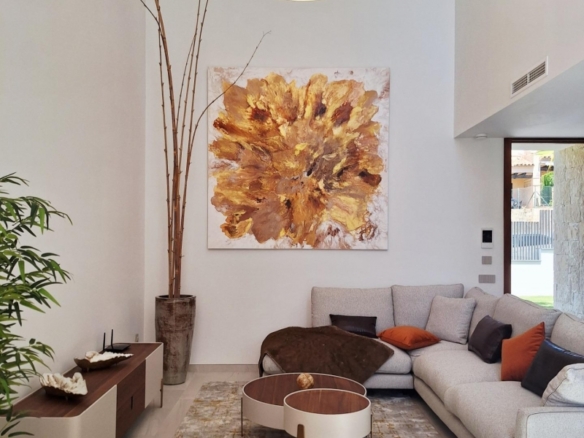 MAGNIFICA VILLA MODERNA DE NUEVA CONSTRUCCIÓN EN FINESTRAT.