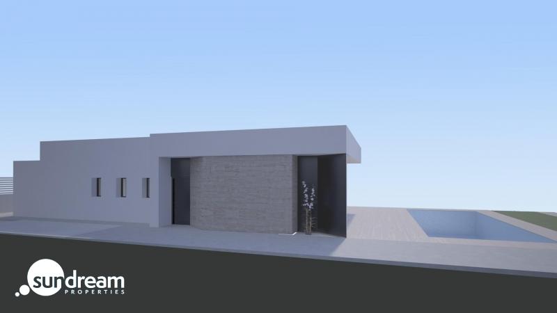 VILLA MODERNA DE NUEVA CONSTRUCCIÓN CON 3 DORMITORIOS Y PISCINA PRIVADA EN ASPE