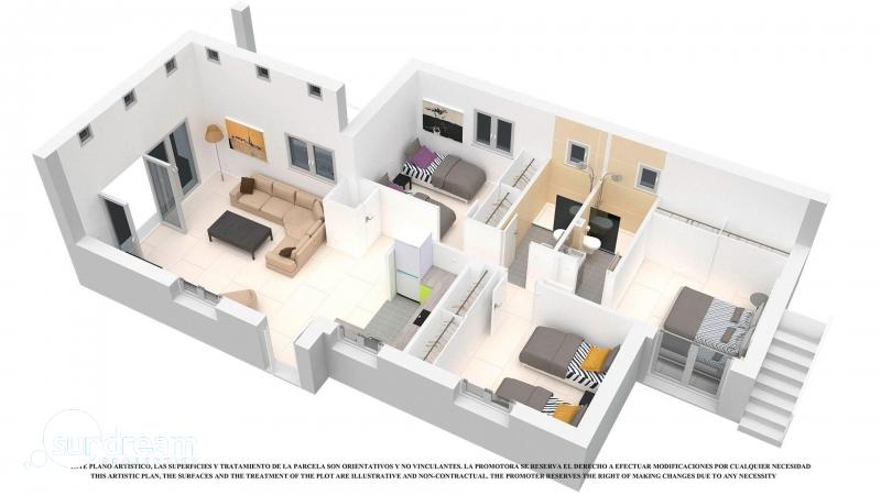 g_39822-16-5 FANTÁSTICA VILLA EN UNA PLANTA DE NUEVA CONSTRUCCIÓN EN LOS ALCAZARES