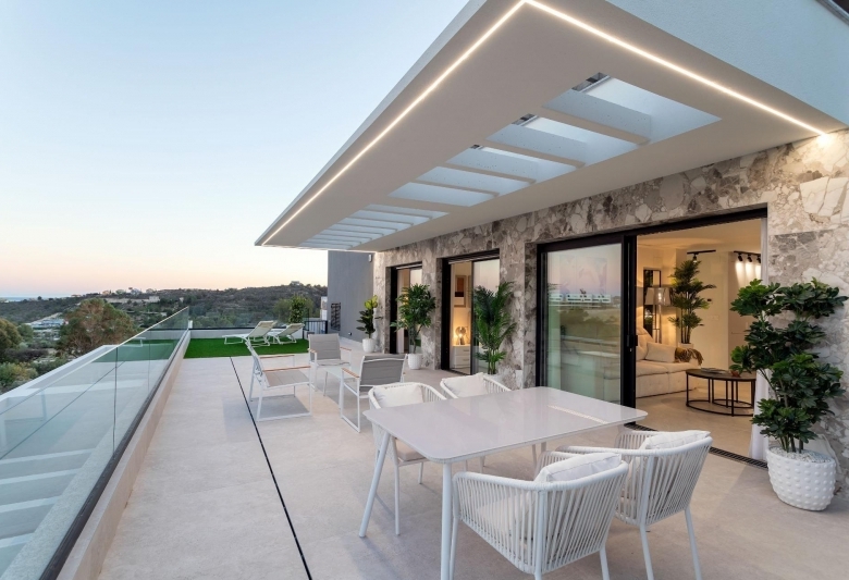 NUEVO COMPLEJO RESIDENCIAL DE APARTAMENTOS DE 2 DORMITORIOS CON VISTAS AL MAR EN FINESTRAT