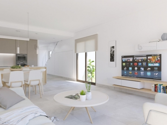 VILLA DE 3 DORMITORIOS DE OBRA NUEVA EN MIL PALMERAS