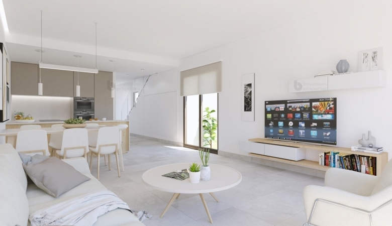 VILLA DE 3 DORMITORIOS DE OBRA NUEVA EN MIL PALMERAS
