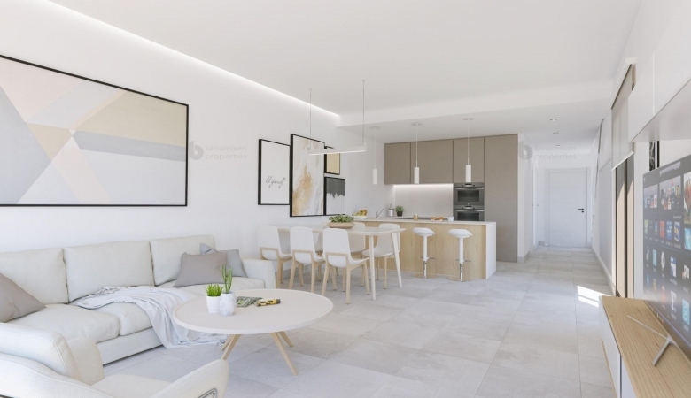 VILLA DE 3 DORMITORIOS DE OBRA NUEVA EN MIL PALMERAS