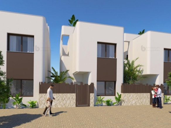 VILLA DE 3 DORMITORIOS DE OBRA NUEVA EN MIL PALMERAS