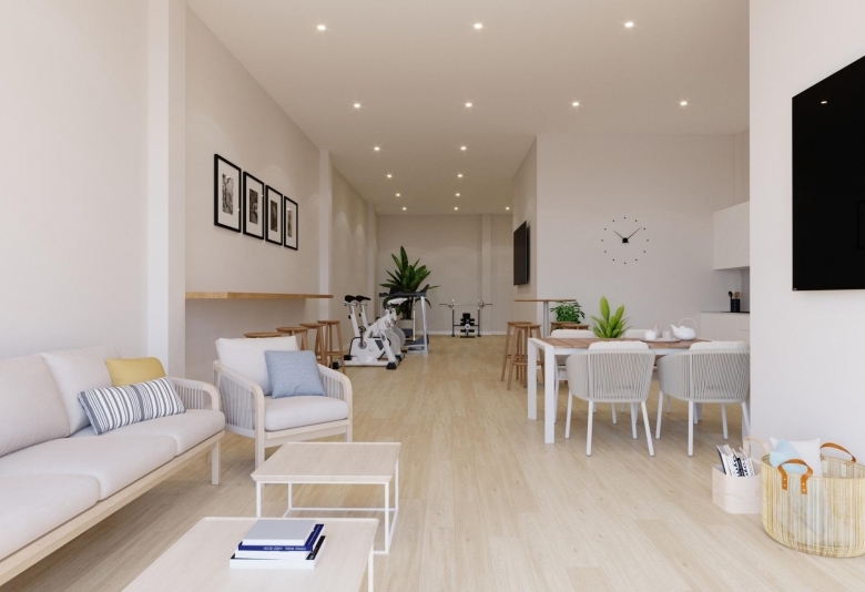 ATICO DE 2 DORMITORIOS DE NUEVA CONSTRUCCIÓN EN ALGORFA