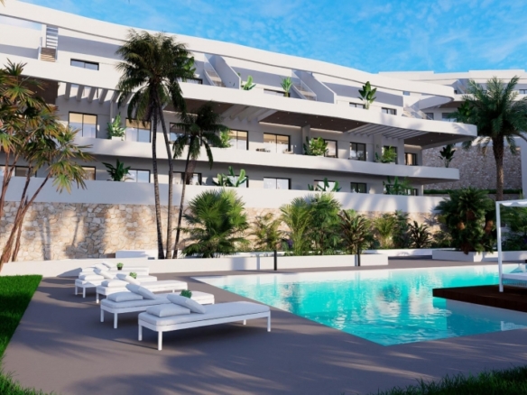 FANTÁSTICO APARTAMENTO DE PLANTA BAJA DE 2 DORMITORIOS  EN FINESTRAT
