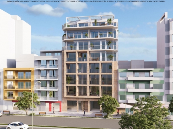 APARTAMENTO DE NUEVA CONSTRUCCIÓN EN EL CENTRO DE VILLAJOYOSA