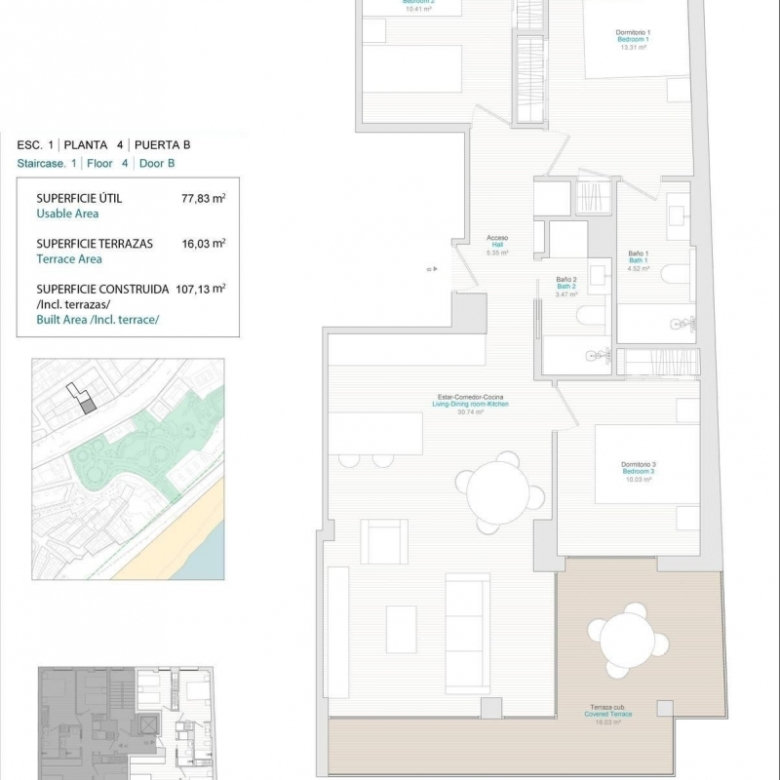APARTAMENTO DE NUEVA CONSTRUCCIÓN EN EL CENTRO DE VILLAJOYOSA