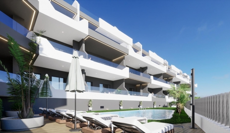 APARTAMENTO DE NUEVA CONSTRUCCIÓN EN PLANTA BAJA CON 2 DORM. EN BENIJÓFAR