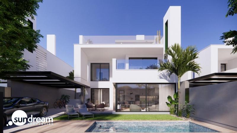 VILLA DE NUEVA CONSTRUCCIÓN CON 3 DORM.EN COMPLEJO PRIVADO EN LA REGIÓN DE MURCIA