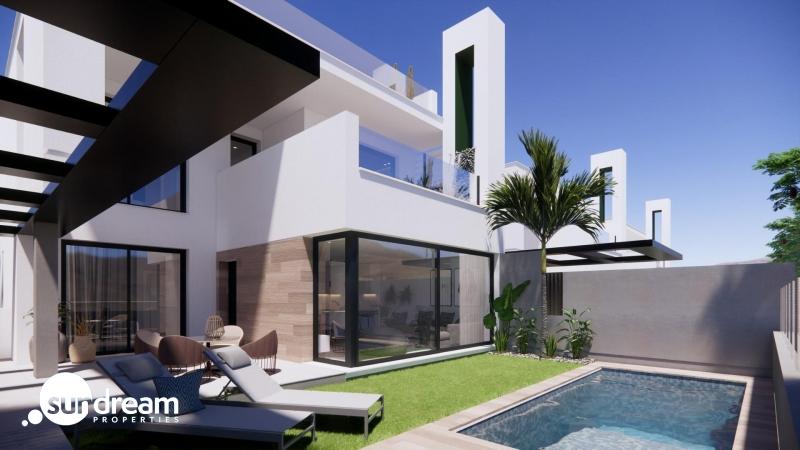 g_39956-2-15 VILLA DE NUEVA CONSTRUCCIÓN CON 3 DORM.EN COMPLEJO PRIVADO EN LA REGIÓN DE MURCIA