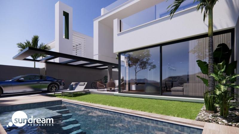 g_39956-2-2 VILLA DE NUEVA CONSTRUCCIÓN CON 3 DORM.EN COMPLEJO PRIVADO EN LA REGIÓN DE MURCIA