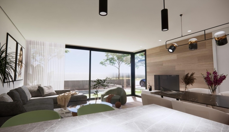VILLA DE NUEVA CONSTRUCCIÓN CON 3 DORM.EN COMPLEJO PRIVADO EN LA REGIÓN DE MURCIA