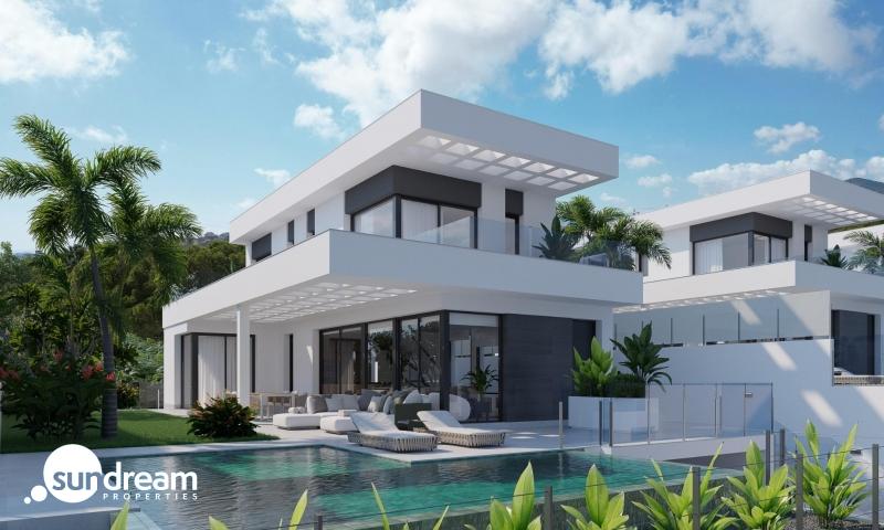 g_39970-4-1 VILLA DE NUEVA CONSTRUCCIÓN CON 3 DORM. Y FABULOSAS VISTAS AL MAR EN FINESTRAT
