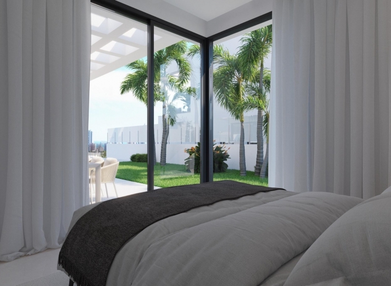 VILLA DE NUEVA CONSTRUCCIÓN CON 3 DORM. Y FABULOSAS VISTAS AL MAR EN FINESTRAT