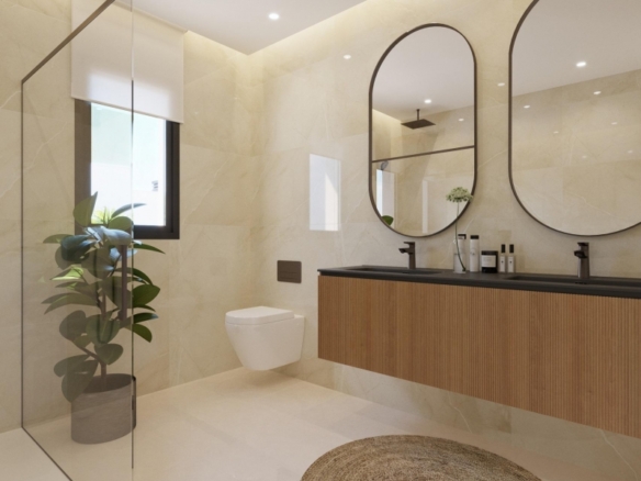 VILLA DE NUEVA CONSTRUCCIÓN CON 3 DORM. Y FABULOSAS VISTAS AL MAR EN FINESTRAT