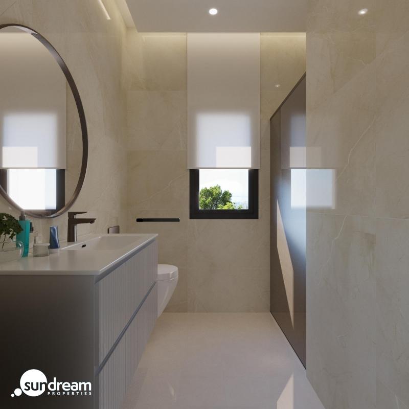 VILLA DE NUEVA CONSTRUCCIÓN CON 3 DORM. Y FABULOSAS VISTAS AL MAR EN FINESTRAT