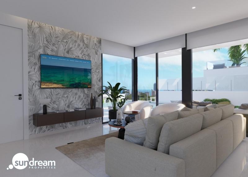 g_39970-4-2 VILLA DE NUEVA CONSTRUCCIÓN CON 3 DORM. Y FABULOSAS VISTAS AL MAR EN FINESTRAT