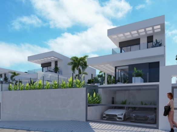 VILLA DE NUEVA CONSTRUCCIÓN CON 3 DORM. Y FABULOSAS VISTAS AL MAR EN FINESTRAT