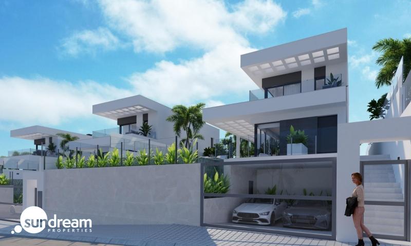 VILLA DE NUEVA CONSTRUCCIÓN CON 3 DORM. Y FABULOSAS VISTAS AL MAR EN FINESTRAT