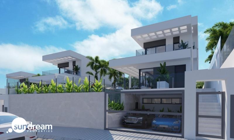 g_39970-4-22 VILLA DE NUEVA CONSTRUCCIÓN CON 3 DORM. Y FABULOSAS VISTAS AL MAR EN FINESTRAT