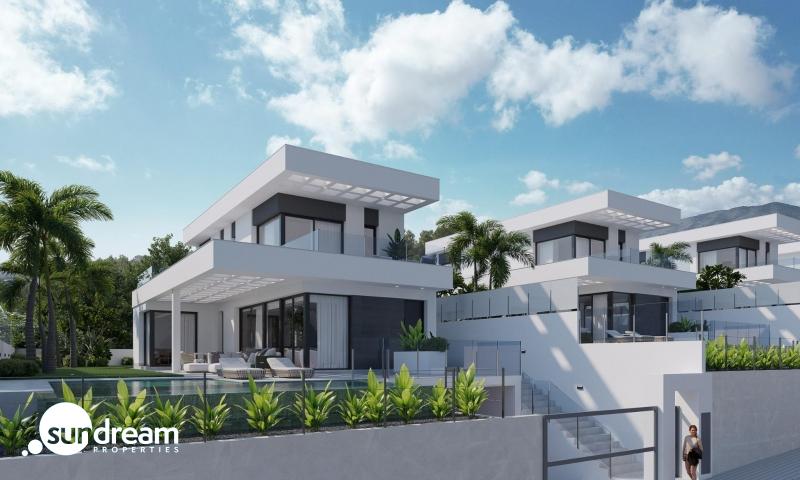 g_39970-4-23 VILLA DE NUEVA CONSTRUCCIÓN CON 3 DORM. Y FABULOSAS VISTAS AL MAR EN FINESTRAT