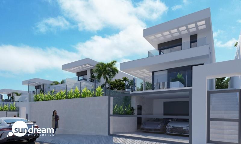 g_39970-4-25 VILLA DE NUEVA CONSTRUCCIÓN CON 3 DORM. Y FABULOSAS VISTAS AL MAR EN FINESTRAT