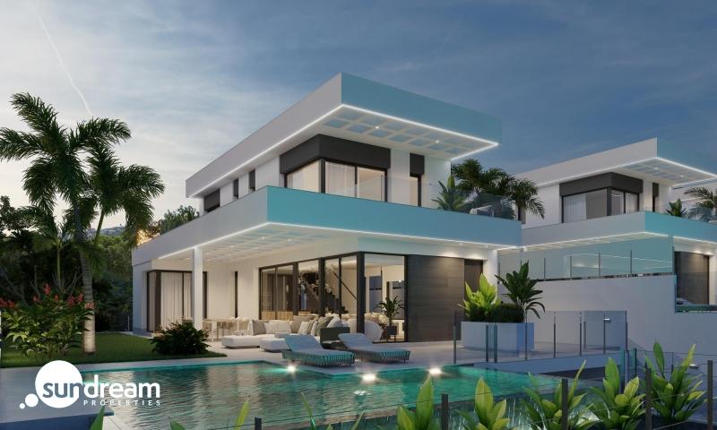 g_39970-4-27 VILLA DE NUEVA CONSTRUCCIÓN CON 3 DORM. Y FABULOSAS VISTAS AL MAR EN FINESTRAT