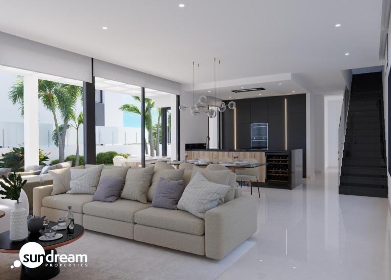 VILLA DE NUEVA CONSTRUCCIÓN CON 3 DORM. Y FABULOSAS VISTAS AL MAR EN FINESTRAT